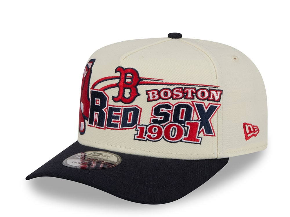 New Era Boston Red Sox 1901 Classic Chrome Edition 9Fifty A Frame Snapback Gorra
