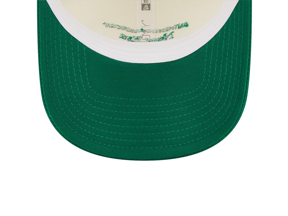 New Era Est. 1920 Contrast Stone Green Two Tone 9Twenty Strapback Gorra