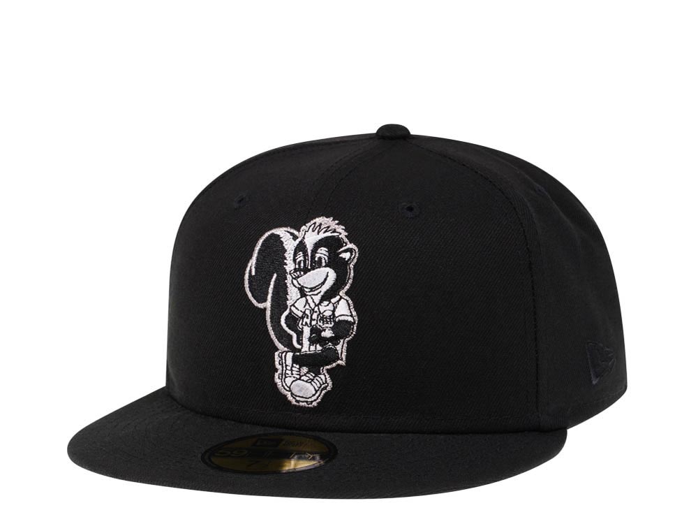 New Era Albany Polecats Classic Black Edition 59Fifty Fitted Gorra