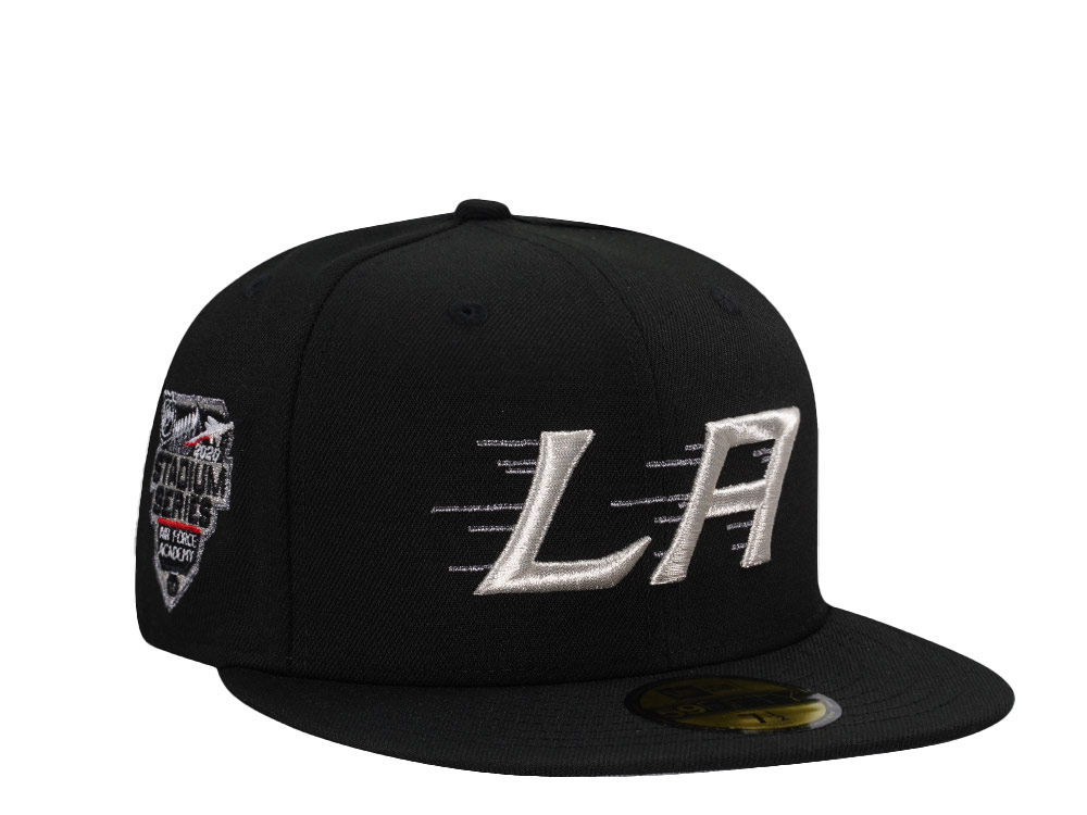 New Era Los Angeles Kings 20th Stadium Anniversary Black Prime Edition 59Fifty Fitted Gorra