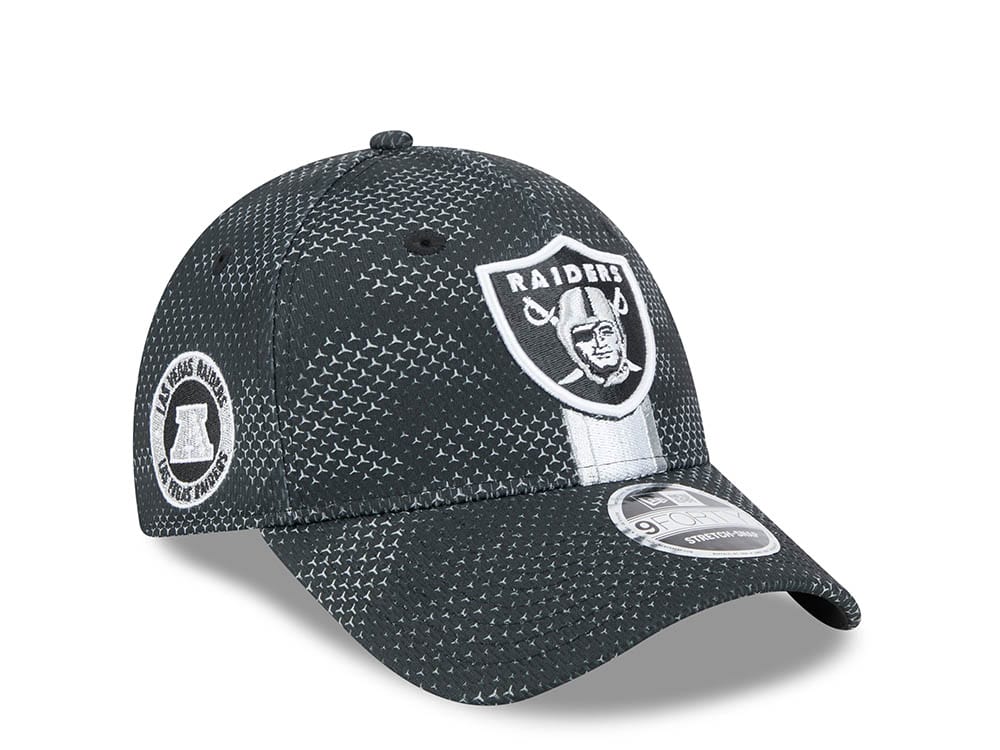 New Era Las Vegas Raiders Sideline 2024 9Forty Stretch Snapback Gorra