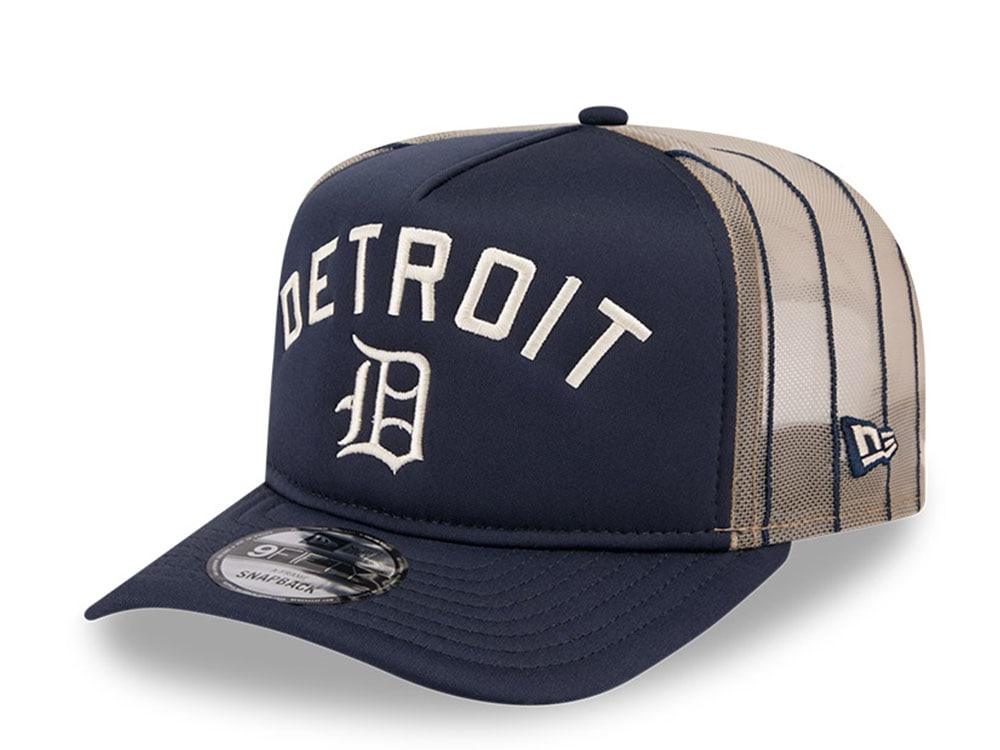 New Era Detroit Tigers Arched 9Fifty A Frame Trucker Snapback Gorra