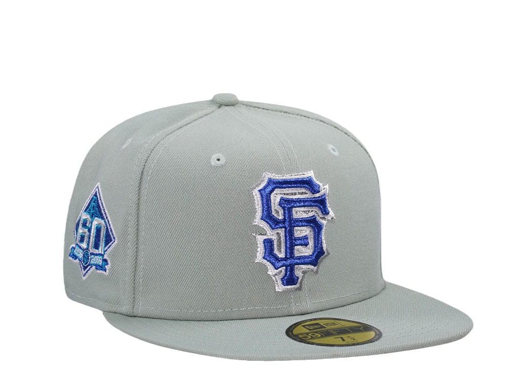 New Era San Francisco Giants 60th Anniversary Everest Green Metallic Edition 59Fifty Fitted Gorra