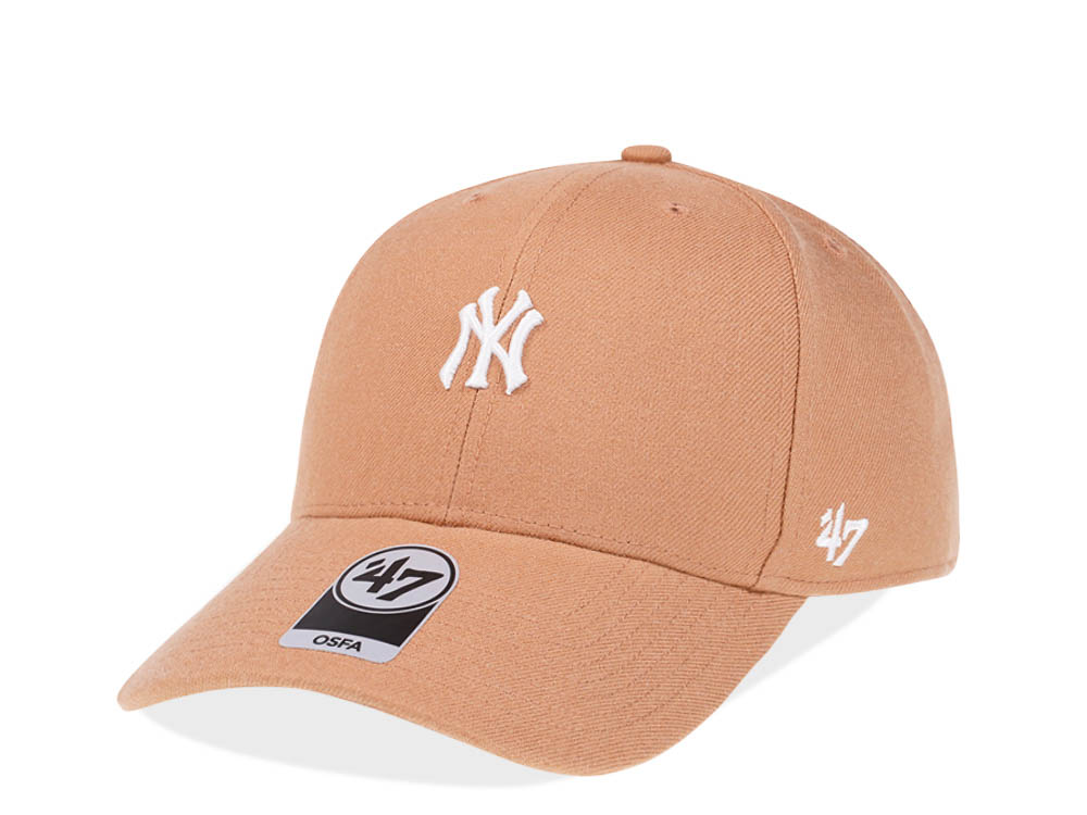 47Brand New York Yankees Base Runner Camel Classic Snapback Gorra