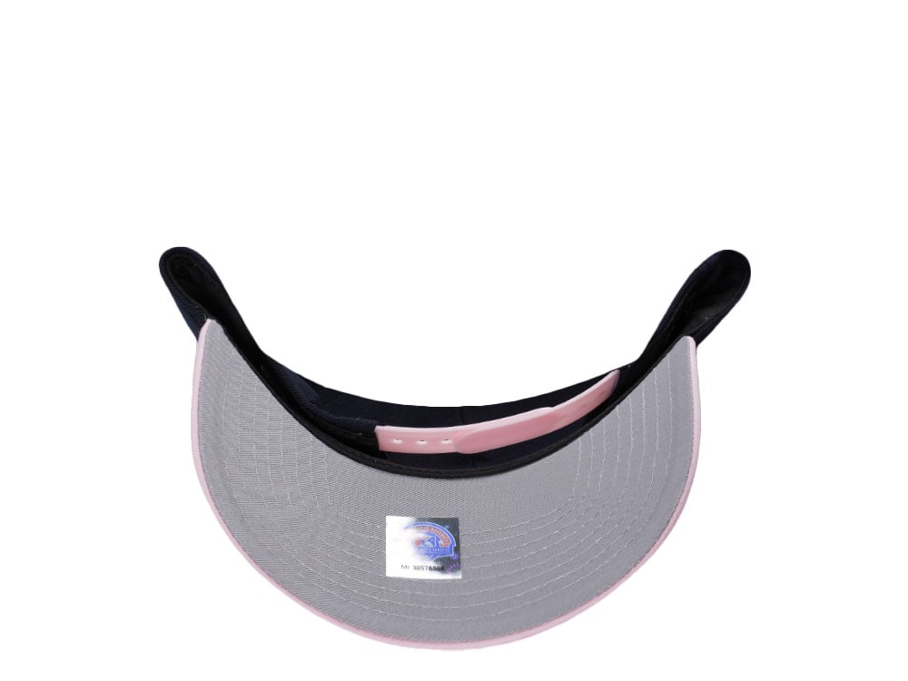 New Era Miami Beach Flamingos 1954 Navy Pink Two Tone 9Forty A Frame Snapback Gorra