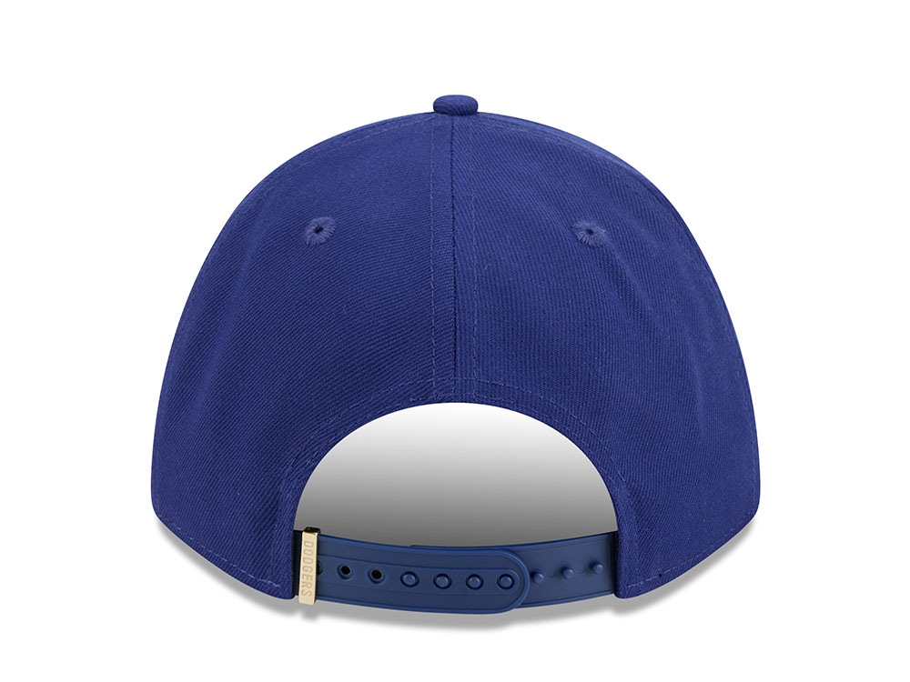 New Era Los Angeles Dodgers Emblem Blue Prime 9Forty A Frame M Crown Snapback Gorra