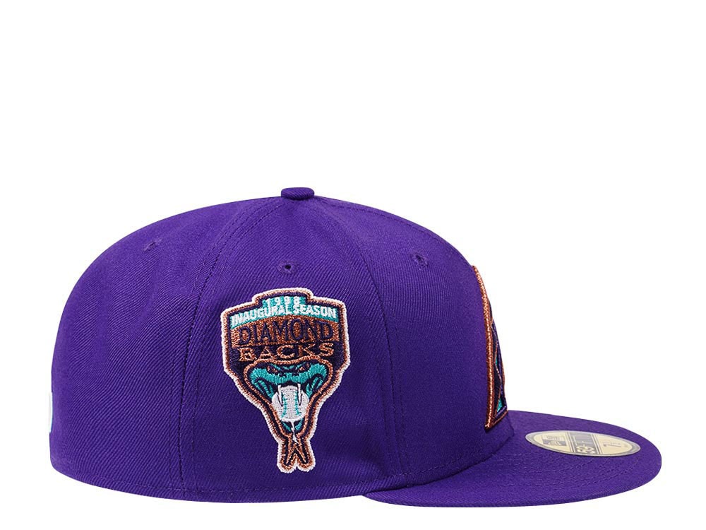 New Era Arizona Diamondbacks Inaugural 1998 Season Purple Edition 59Fifty Fitted Gorra