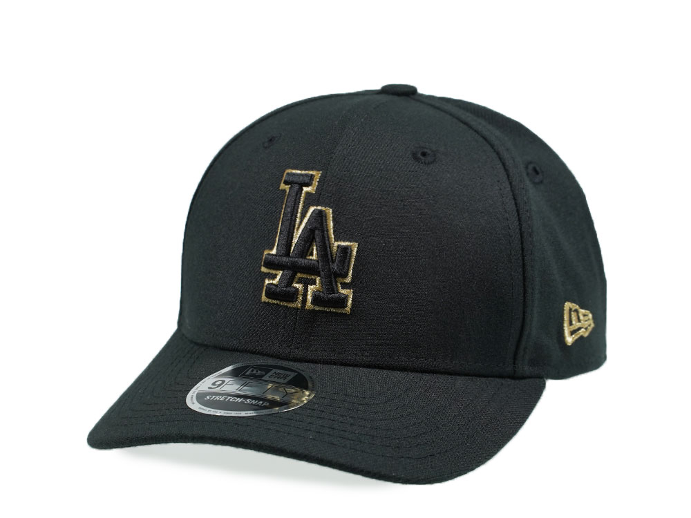 New Era Los Angeles Dodgers Gold 9Fifty Stretch Snapback Gorra