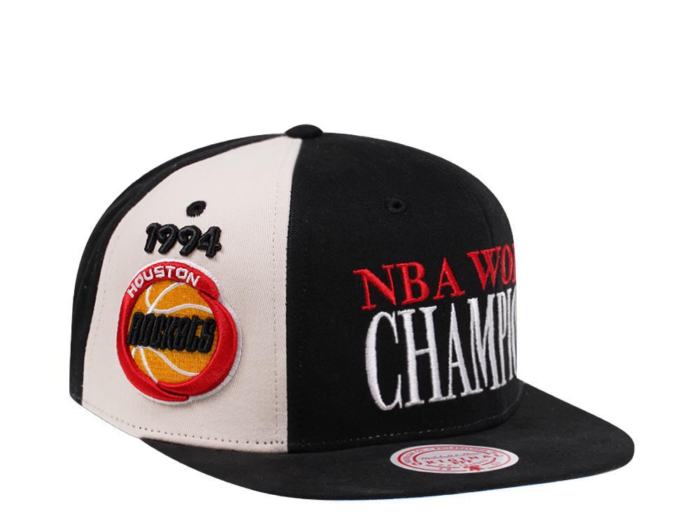 Mitchell & Ness Houston Rockets World Champions 1994 Black Snapback Gorra