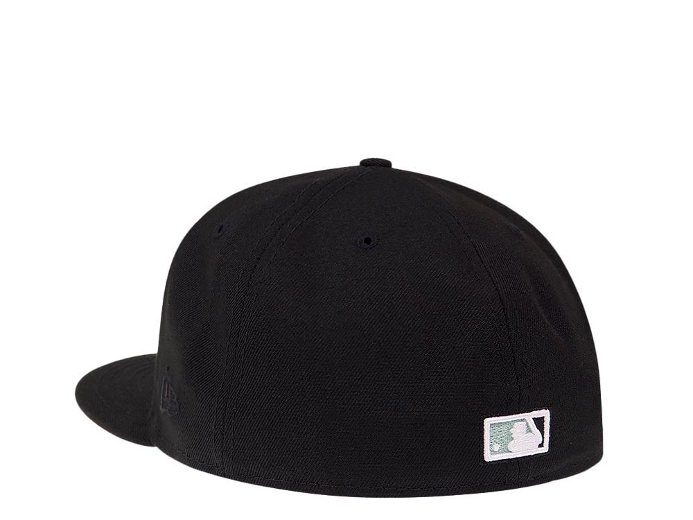 New Era Milwaukee Brewers Black Mint Classic Edition 59Fifty Fitted Gorra