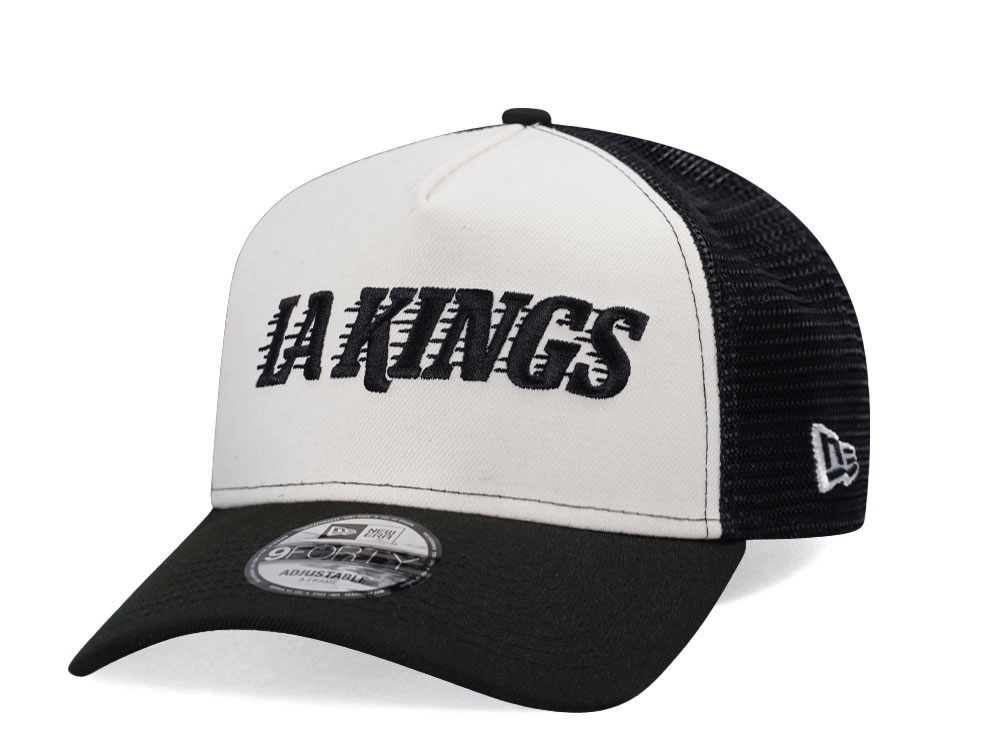 New Era Los Angeles Kings Chrome Two Tone Edition Trucker 9Forty A Frame Snapback Gorra