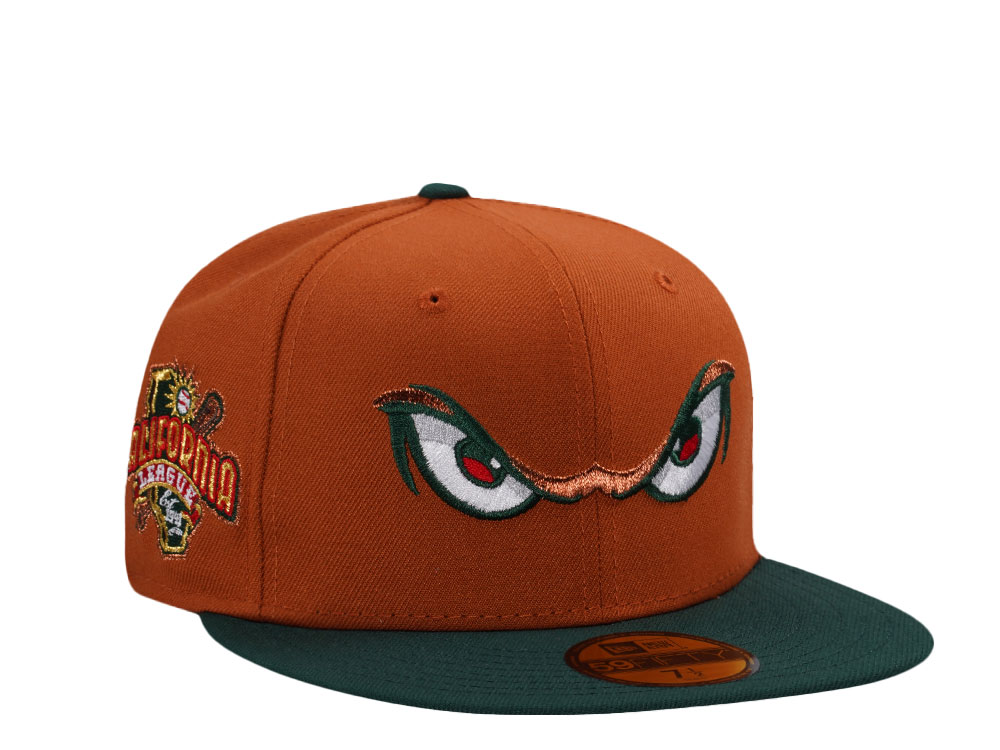 New Era Lake Elsinore Storm California League Rust Edition 59Fifty Fitted Gorra