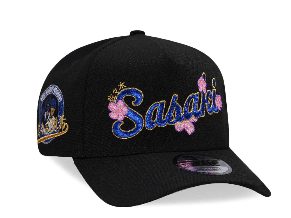 New Era Los Angeles Dodgers Sasaki Black Prime Edition 9Forty A Frame Snapback Gorra