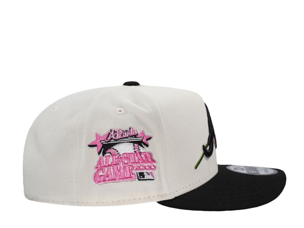 New Era Atlanta Braves All Star Game 2000 Chrome Two Tone Edition 9Fifty A Frame Snapback Gorra
