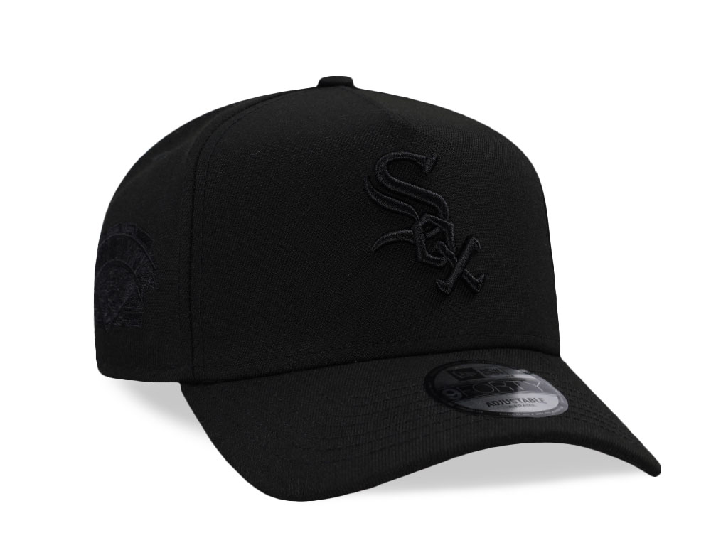 New Era Chicago White Sox Comiskey Park Black Out Pink Edition 9Forty A Frame Snapback Gorra