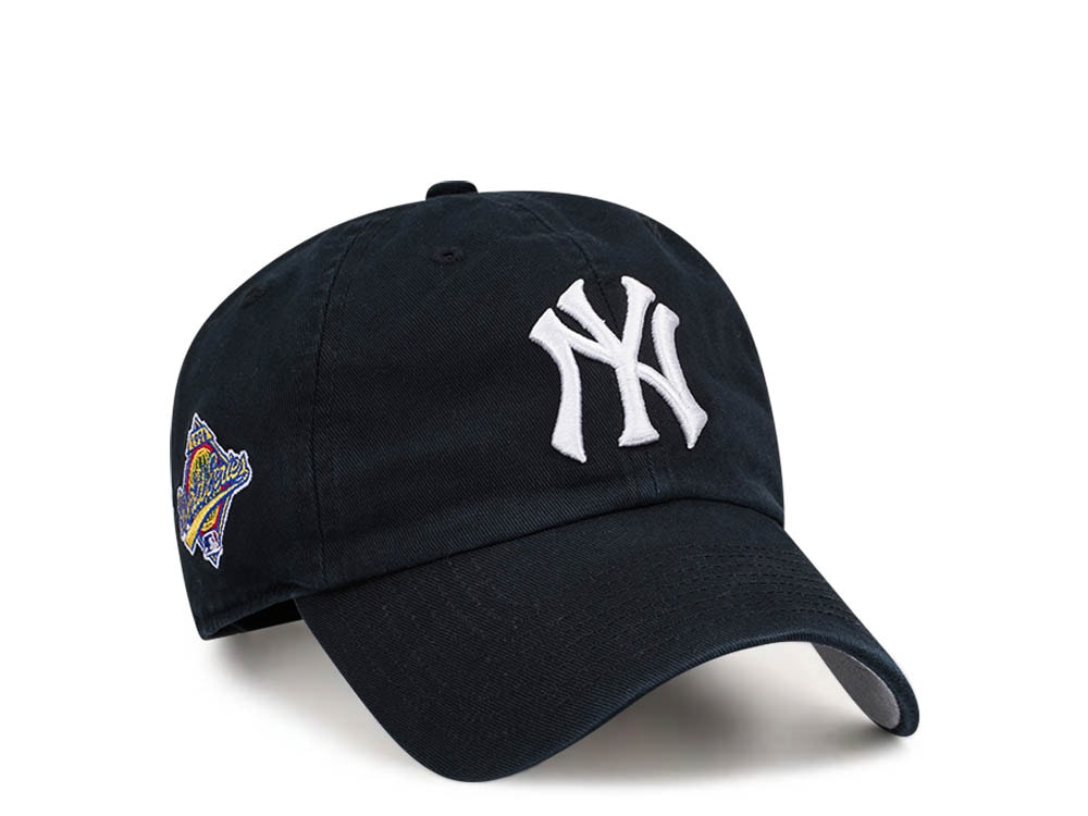 47Brand New York Yankees World Series 1996 Black Clean Up Strapback Gorra