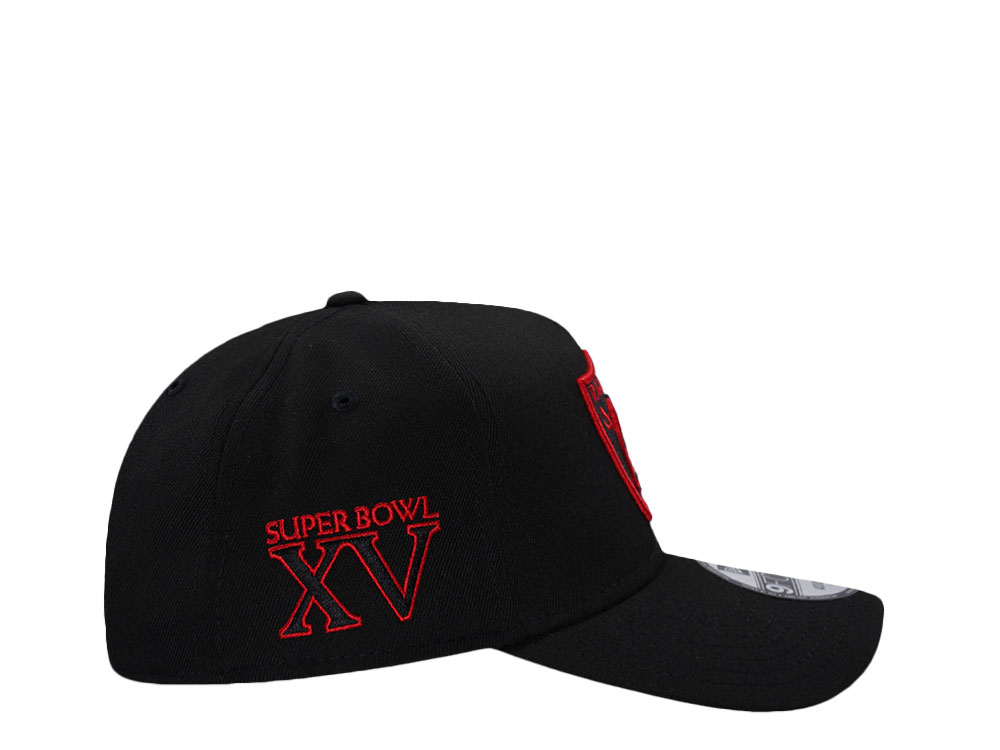 New Era Las Vegas Raiders Super Bowl XV Red Detail Edition 9Forty A Frame Snapback Gorra