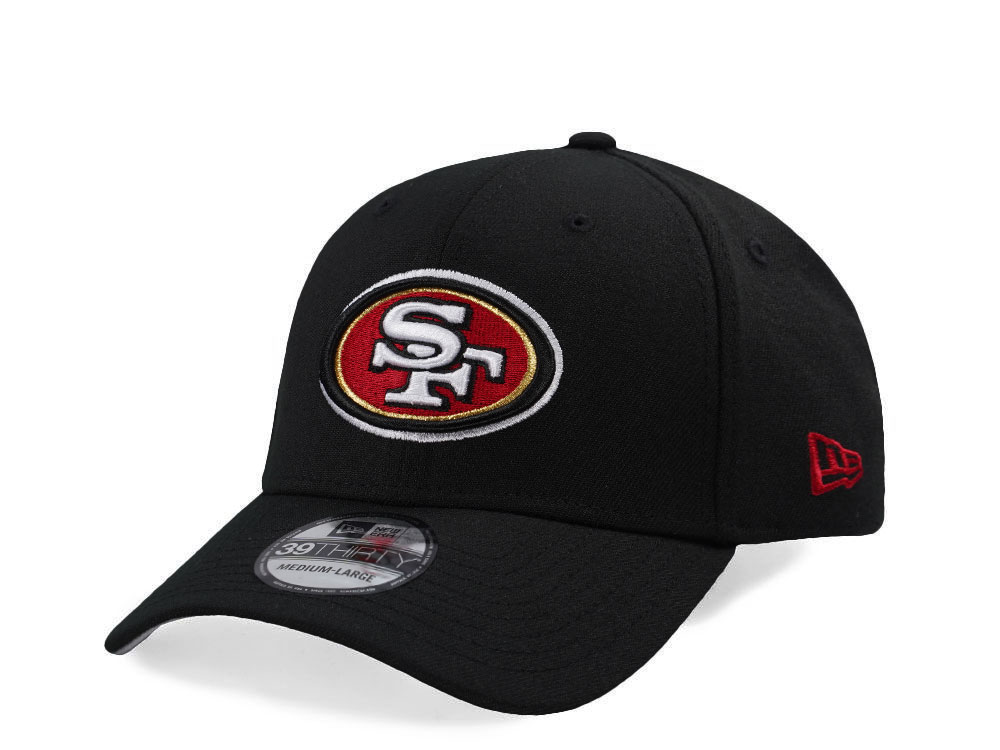 New Era San Francisco 49ers Black Classic Edition 39Thirty Stretch Fit Gorra