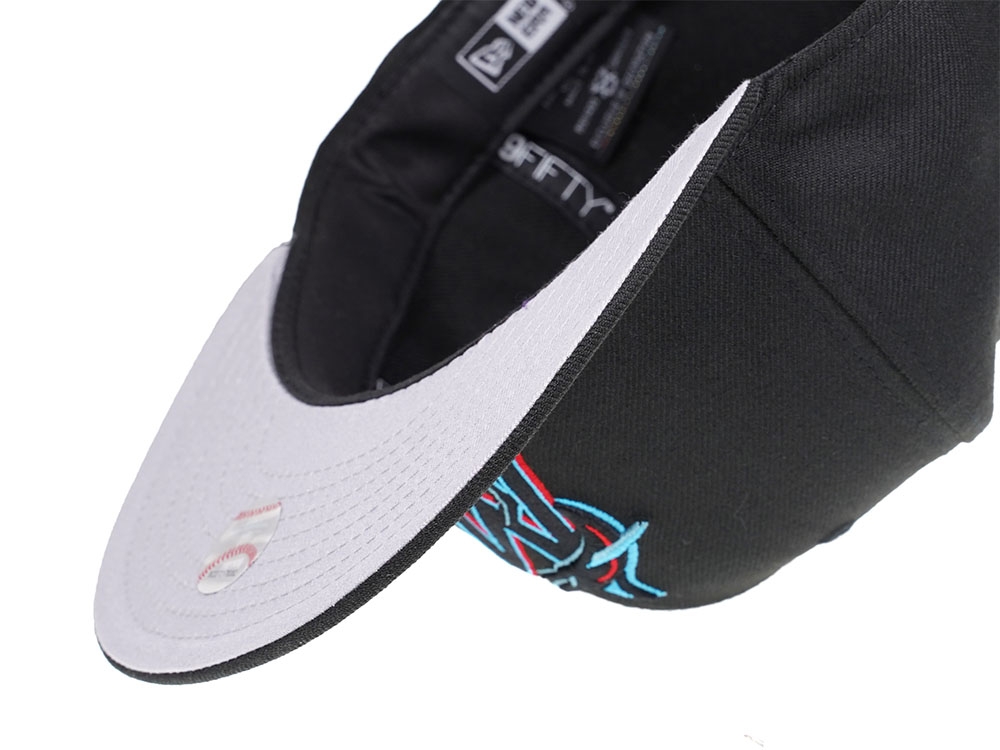 New Era Miami Marlins Black Edition 9Fifty Snapback Gorra