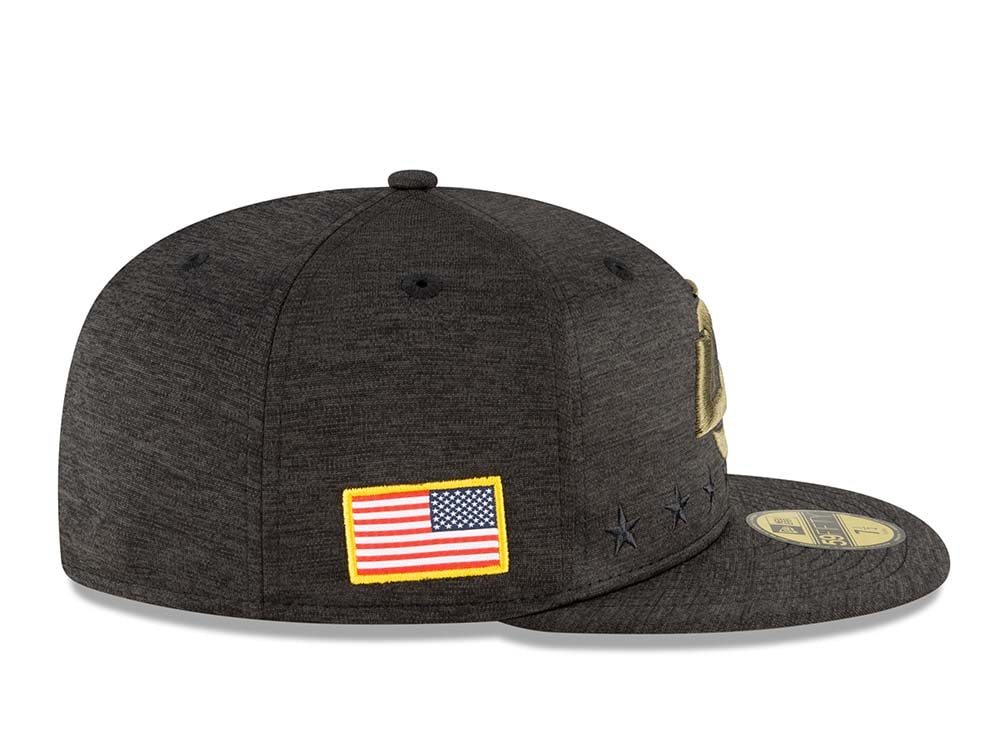New Era Los Angeles Rams Salute to Service 2020 Fitted 59Fifty Gorra