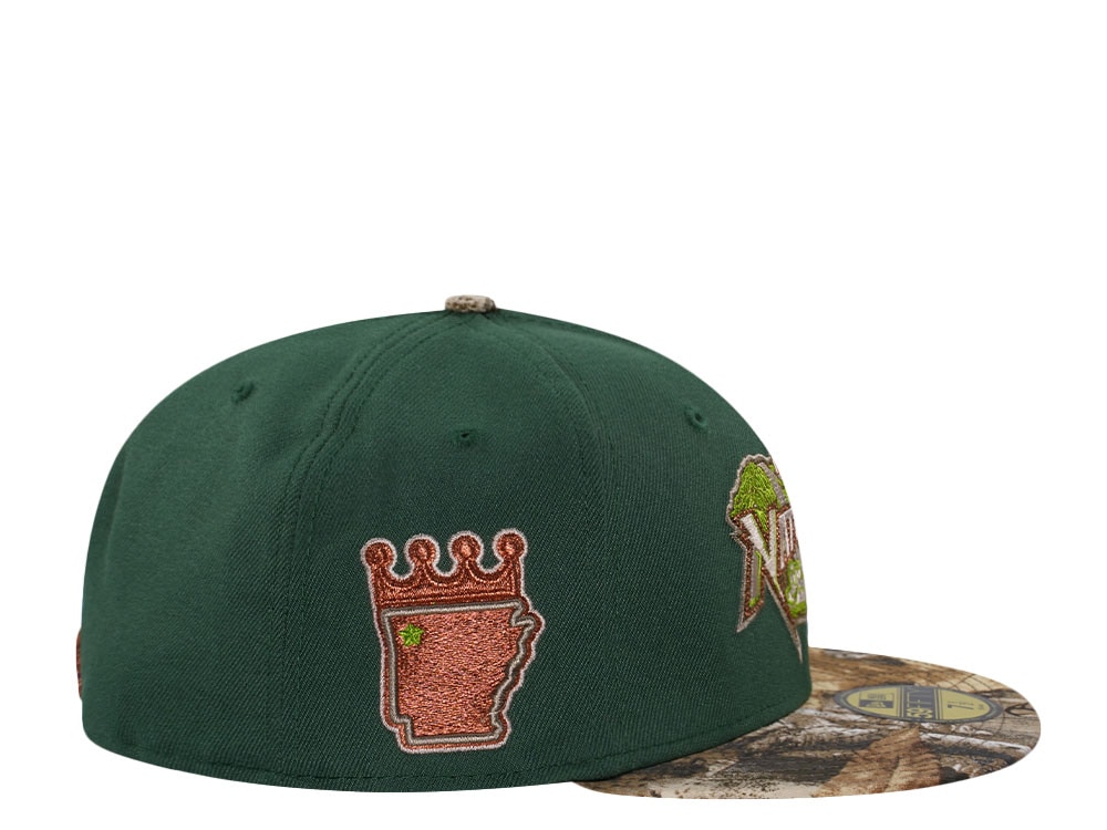 New Era Northwest Arkansas Naturals Outdoor Two Tone Edition 59Fifty Fitted Gorra