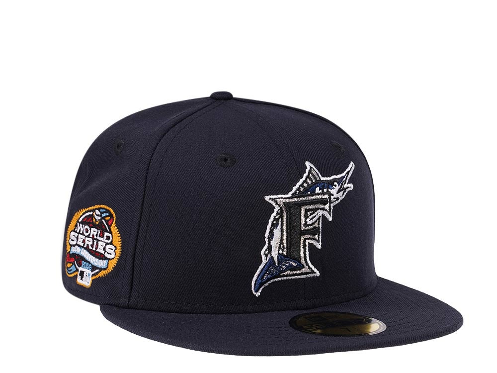 New Era Florida Marlins World Series 2003 Navy Classic Edition 59Fifty Fitted Gorra