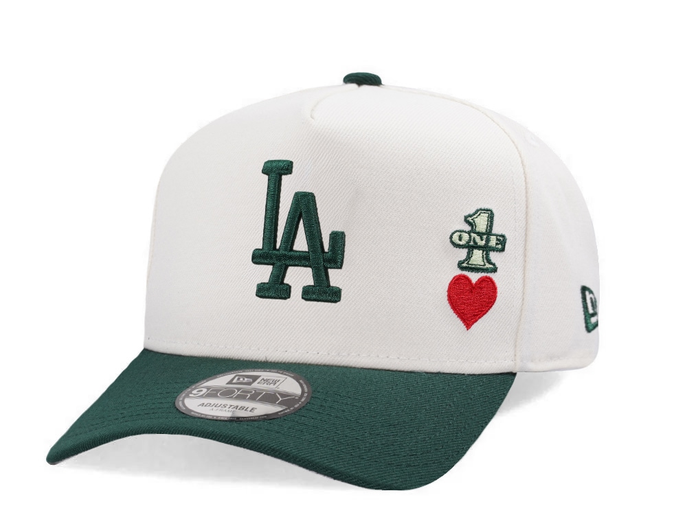 New Era Los Angeles Dodgers 40th Anniversary Dollar Chrome Two Tone Edition 9Forty A Frame Snapback Gorra