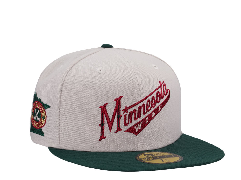 New Era Minnesota Wild State Of Hockey Stone Edition 59Fifty Fitted Gorra