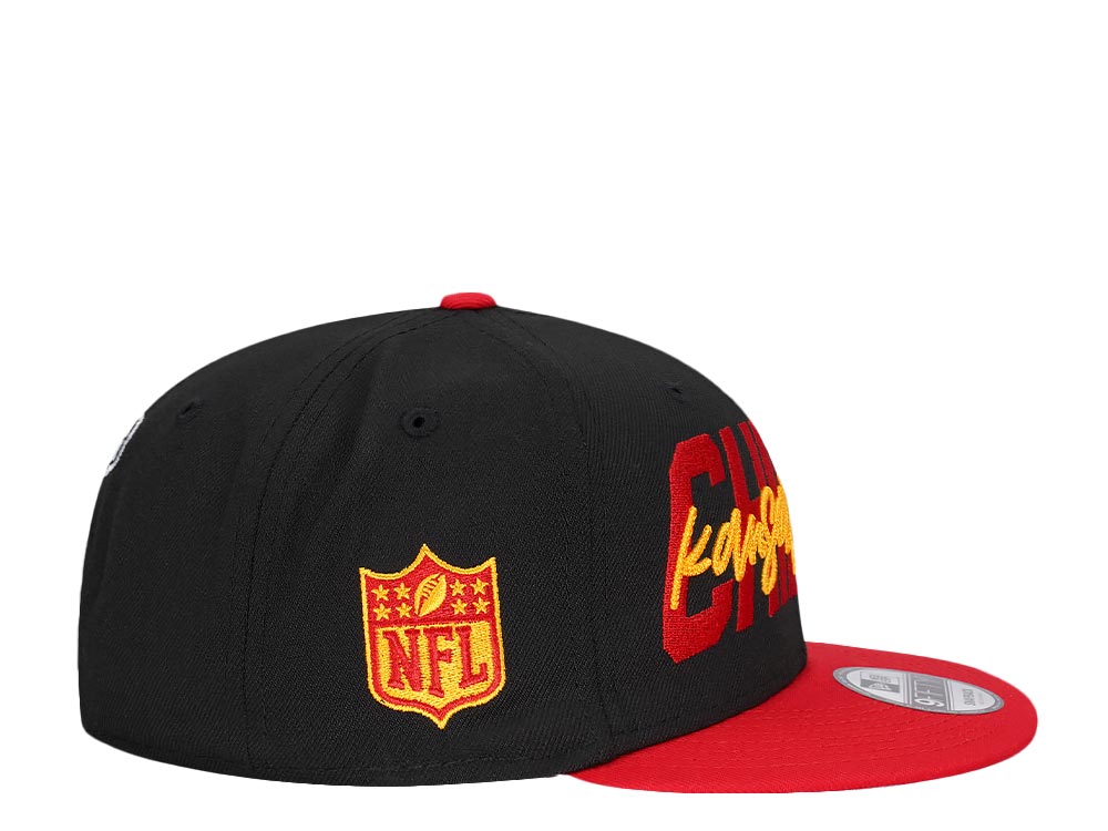New Era Kansas City Chiefs NFL Draft 22 9Fifty Snapback Gorra