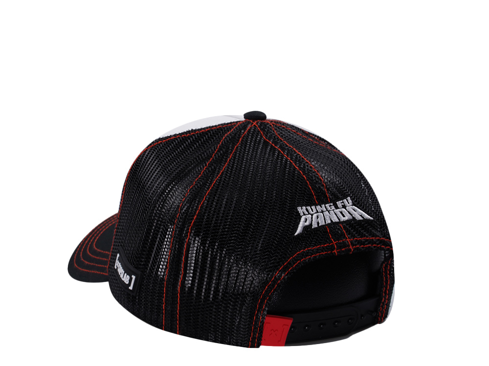 Capslab Kung Fu Panda Always Hungry White Trucker Snapback Gorra