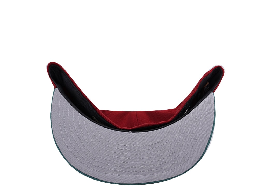 New Era Seattle Supersonics Maroon Two Tone Edition 59Fifty Fitted Gorra