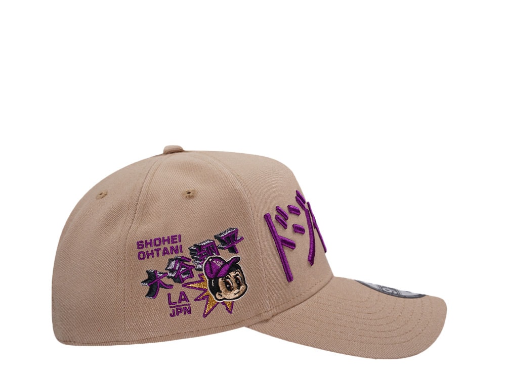 New Era Los Angeles Dodgers Ohtani Sparkling Camel Edition 9Forty A Frame Snapback Gorra