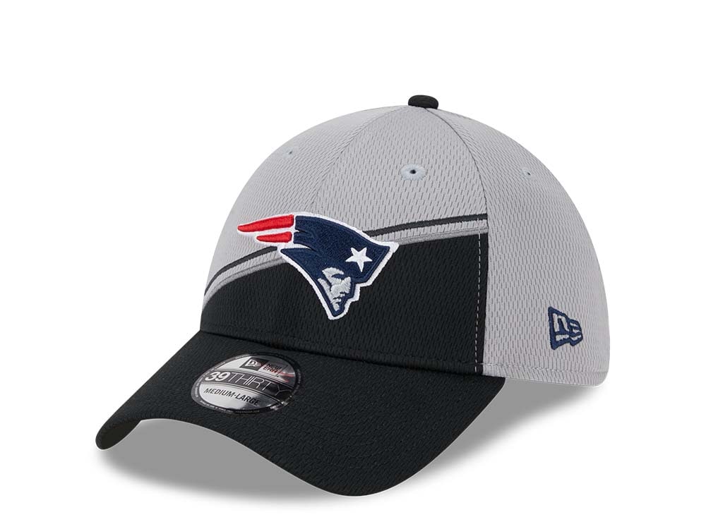 New Era New England Patriots NFL Sideline 2023 39Thirty Stretch Gorra
