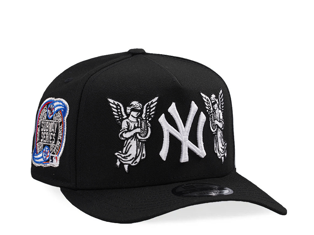 New Era New York Yankees Subway Series Angel Black Prime Edition 9Fifty A Frame Snapback Gorra