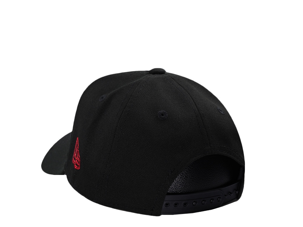 New Era Houston Astros Flames Black Prime Edition 9Forty A Frame Snapback Gorra
