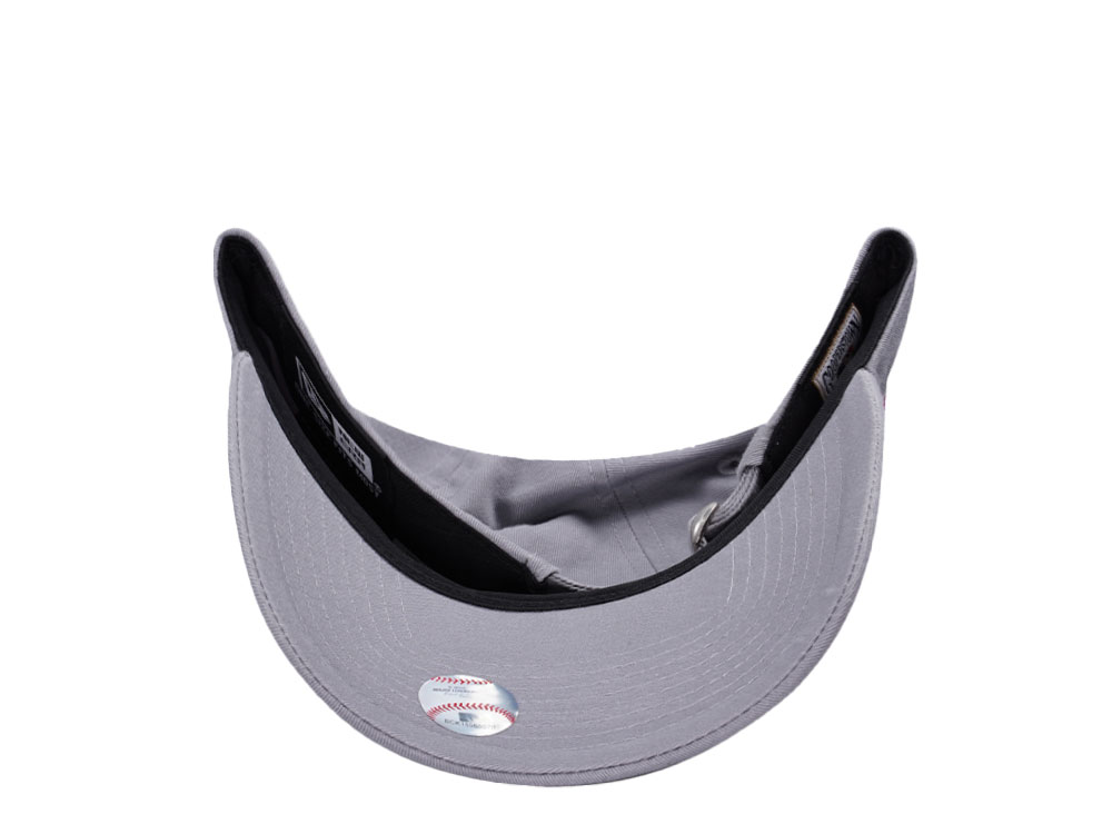 New Era Seattle Mariners 35th Anniversary Pink Glow Gray Edition 9Twenty Strapback Gorra