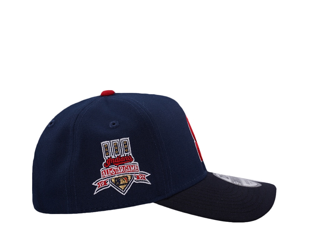 New Era Cleveland Indians All Star Game 1997 Navy Prime Edition 9Forty A Frame Snapback Gorra