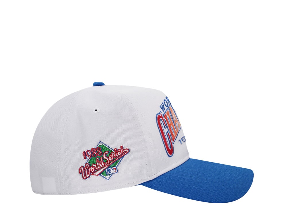 47Brand Los Angeles Dodgers World Series 1986 White Arch Champions Hitch Snapback Gorra