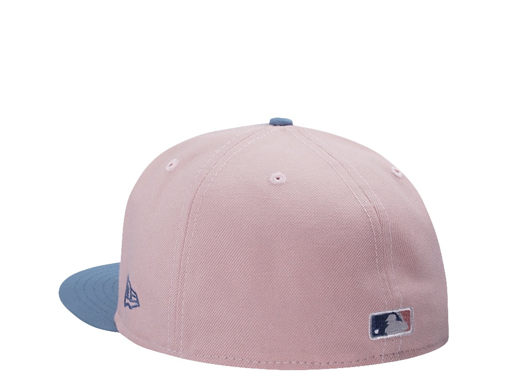 New Era Los Angeles Dodgers World Series 2025 Pink Rouge Two Tone Edition 59Fifty Fitted Gorra