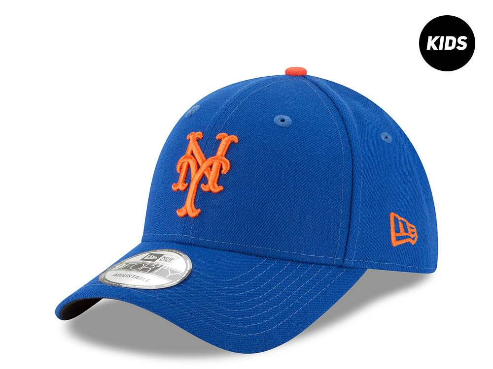 New Era New York Mets Blue Kids 9Forty Strapback Gorra