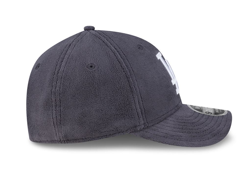 New Era Los Angeles Dodgers Fleece Grey Prime Edition 9Forty M Crown Snapback Gorra
