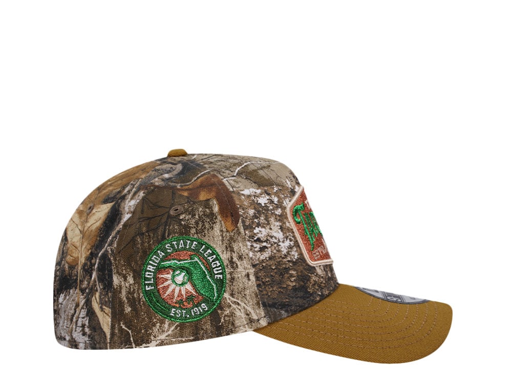 New Era Tampa Tarpons Fishing Realtree Edition 9Forty A Frame Snapback Gorra