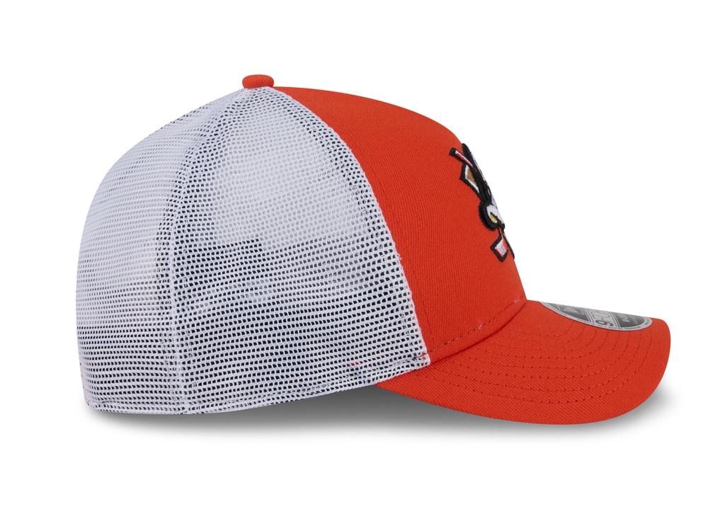 New Era Anaheim Ducks Official Team Color Edition 9Forty M Crown A Frame Trucker Snapback Gorra