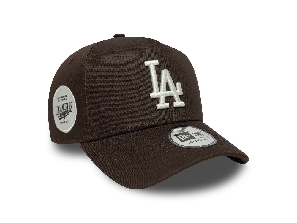 New Era Los Angeles Dodgers Side Patch 9Forty A Frame Snapback Gorra