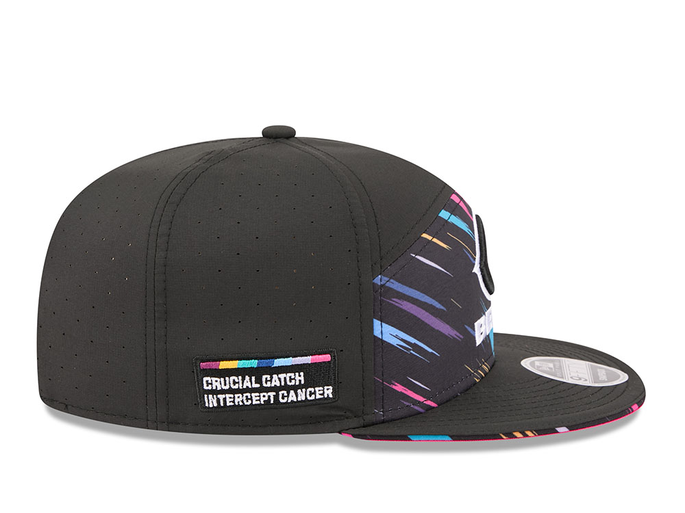 New Era Chicago Bears Crucial Catch 2026 Black Edition 9Fifty Split Panel Snapback Gorra