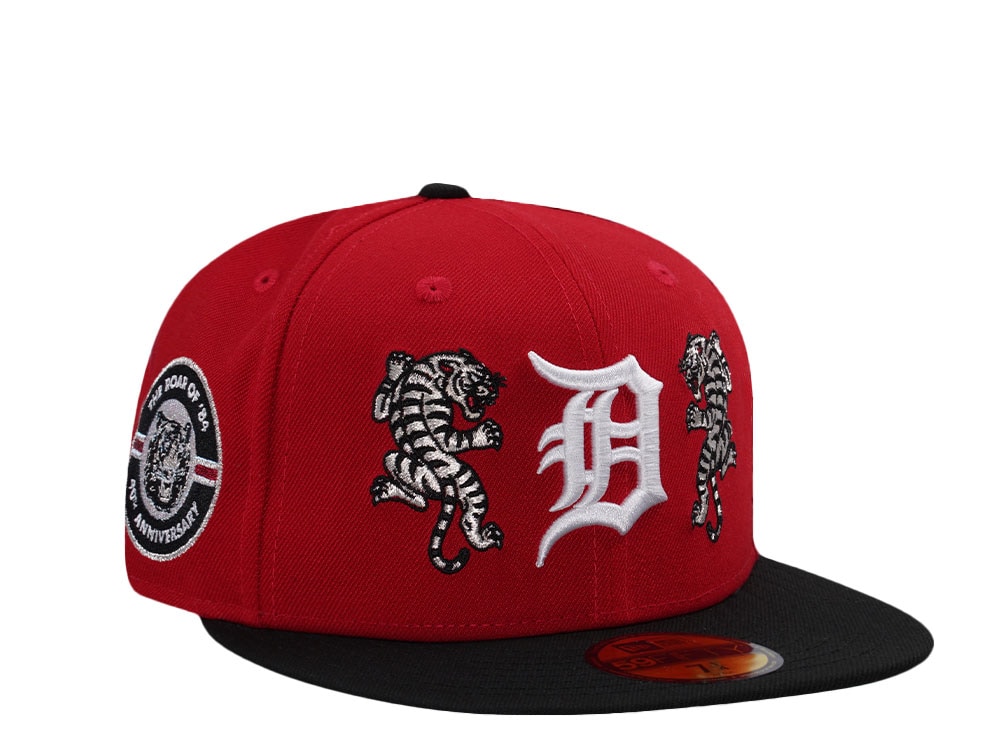 New Era Detroit Tigers 40th Anniversary Scarlet Two Tone Edition 59Fifty Fitted Gorra