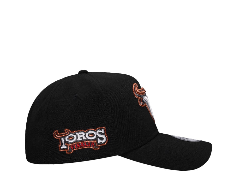 New Era Visalia Rawhide Toros Copper Throwback 9Forty A Frame Snapback Gorra