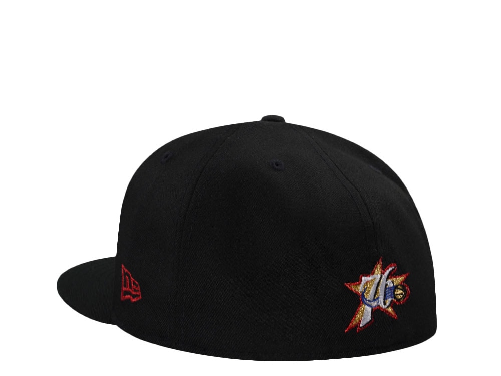 New Era Philadelphia 76ers All Star Game 2002 Black Prime Edition 59Fifty Fitted Gorra