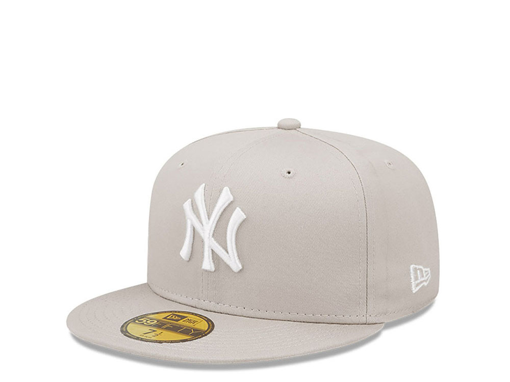 New Era New York Yankees Plain White Prime Edition 59Fifty Fitted Gorra