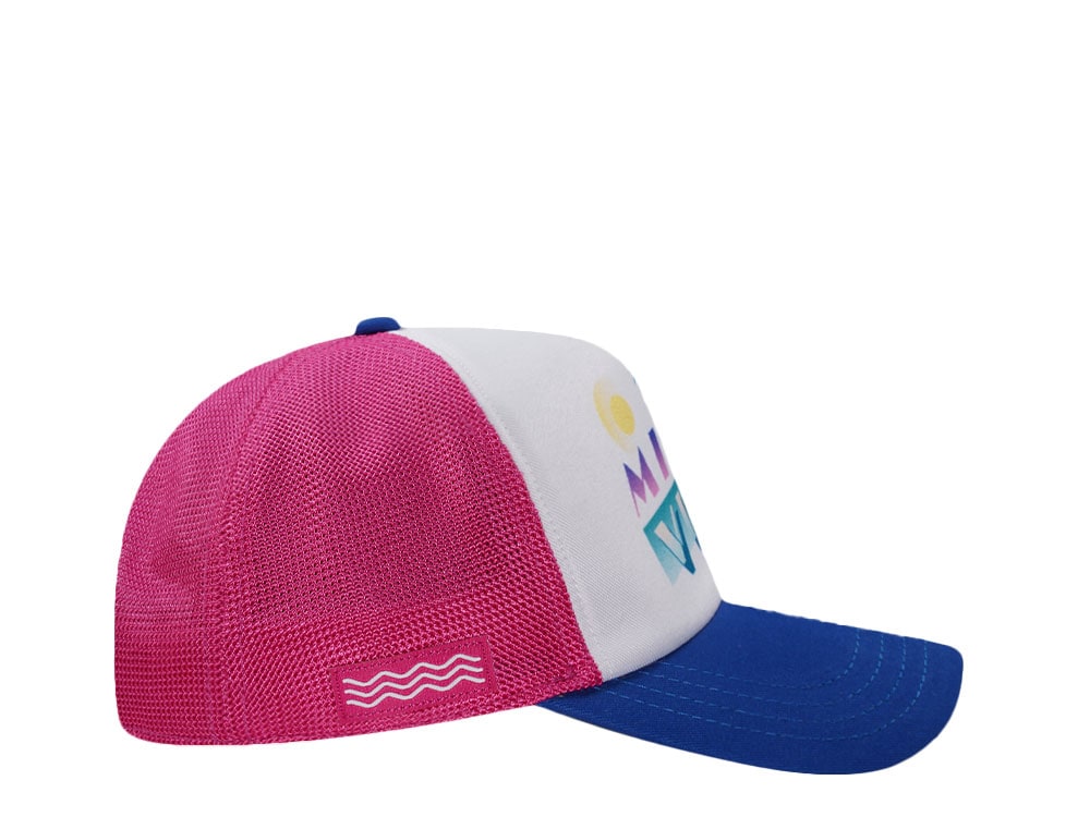Capslab Miami Vice White Trucker Snapback Gorra